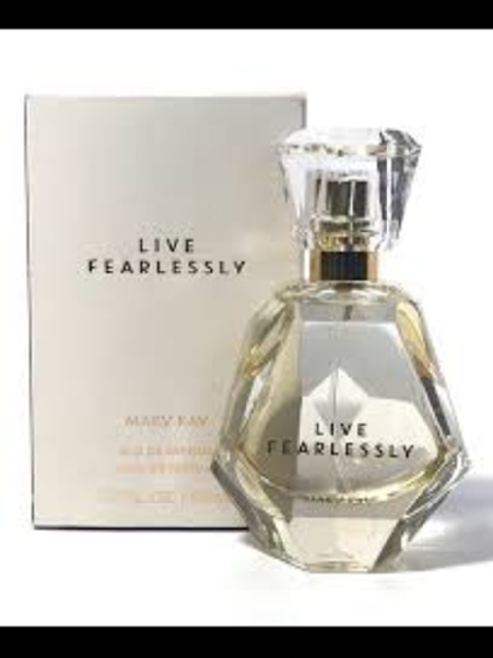 Mary Kay Live Fearlessly Eau de Parfum - Clear & Light Gold Bottle